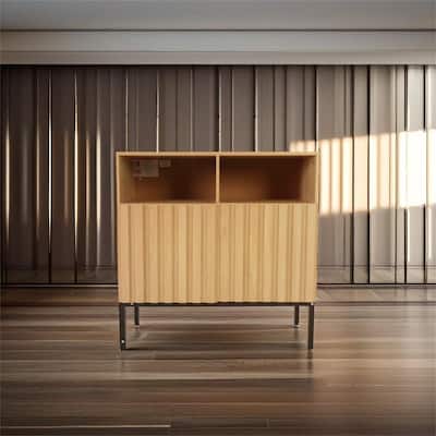 Modern Rustic Industrial Buffet Sideboard