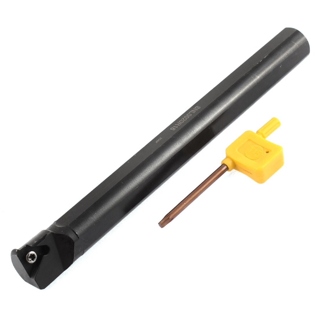 thumbnail image 2 of Tough CNC Lathe Tool Holder With 2 Wrenches – For WNMG080404 Inserts, Tungsten Steel, 15x2.5cm 2 of 13