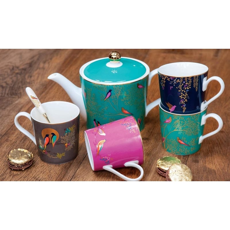 Portmeirion Sara Miller London Chelsea Collection 2 Pint Teapot - 2 Pint