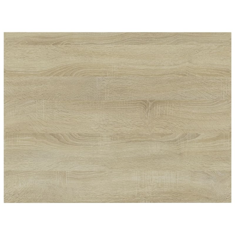 vidaXL Bookshelf Boards 4 pcs Sonoma Oak 15.7"x11.8"x0.6" Chipboard