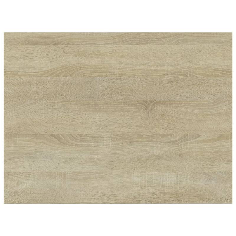 vidaXL Bookshelf Boards 8 pcs Sonoma Oak 15.7"x11.8"x0.6" Chipboard