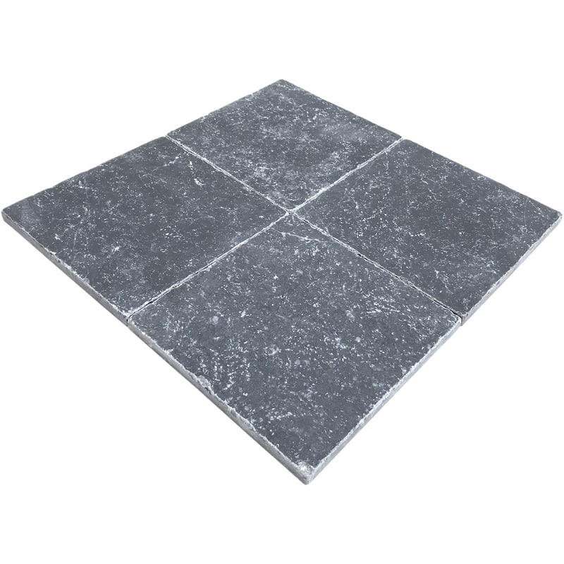 Midnight Marble 6" x 6" Tumbled Tile