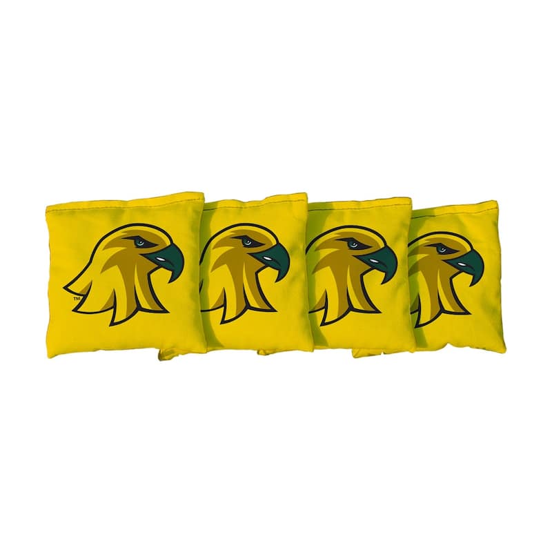 SUNY Brockport Golden Eagles Yellow Cornhole Bags - All-Weather Resin Filled