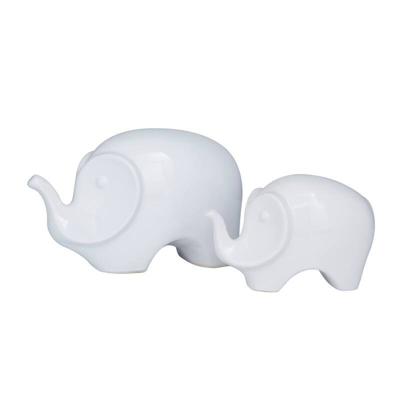 Stoneware Contemporary Sculpture - 7", 6"H