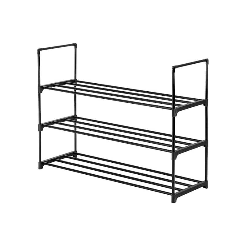 3 Tiers Shoe Rack Shoe Tower Shelf Storage Organizer