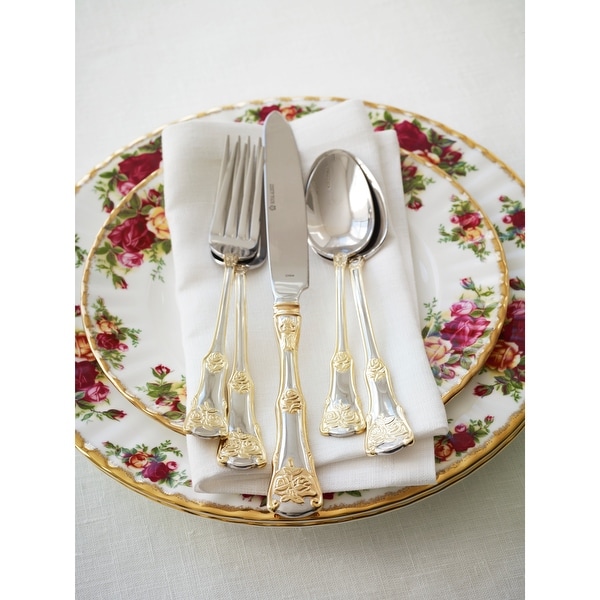   Old Country Roseカトラリー45ピース Royal Albert Old Country Roses Cutlery Set, 20 Pieces - On Sale