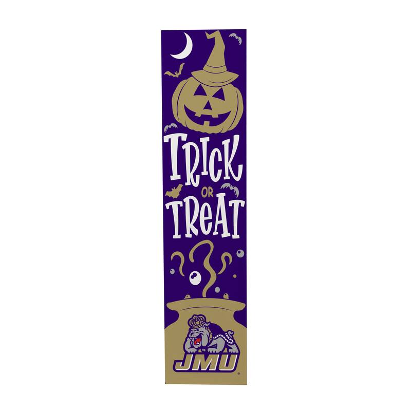 47" Double Sided Seasonal Porch Leaner, James Madison University - 47" x 11.25"