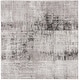 preview thumbnail 41 of 44, SAFAVIEH Craft Hertha Modern Abstract Rug 6'7" Square - Grey/Dark Grey - Square