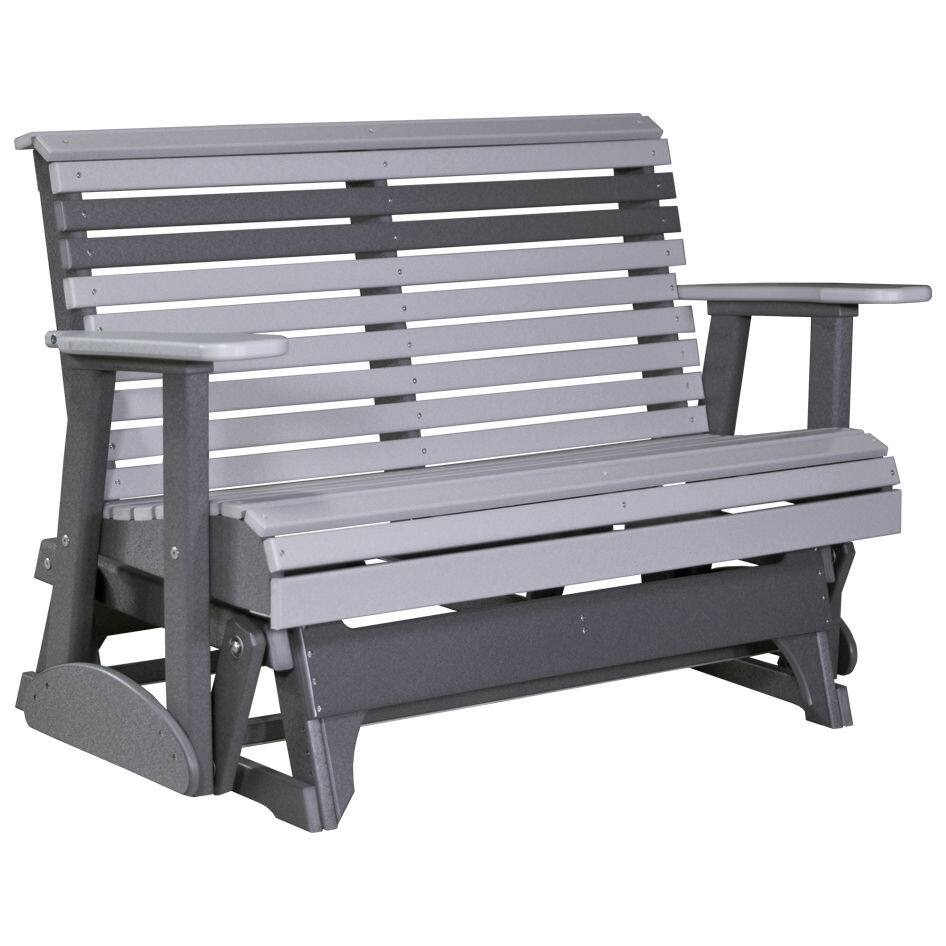 Poly Lumber Plain Rollback Patio Glider