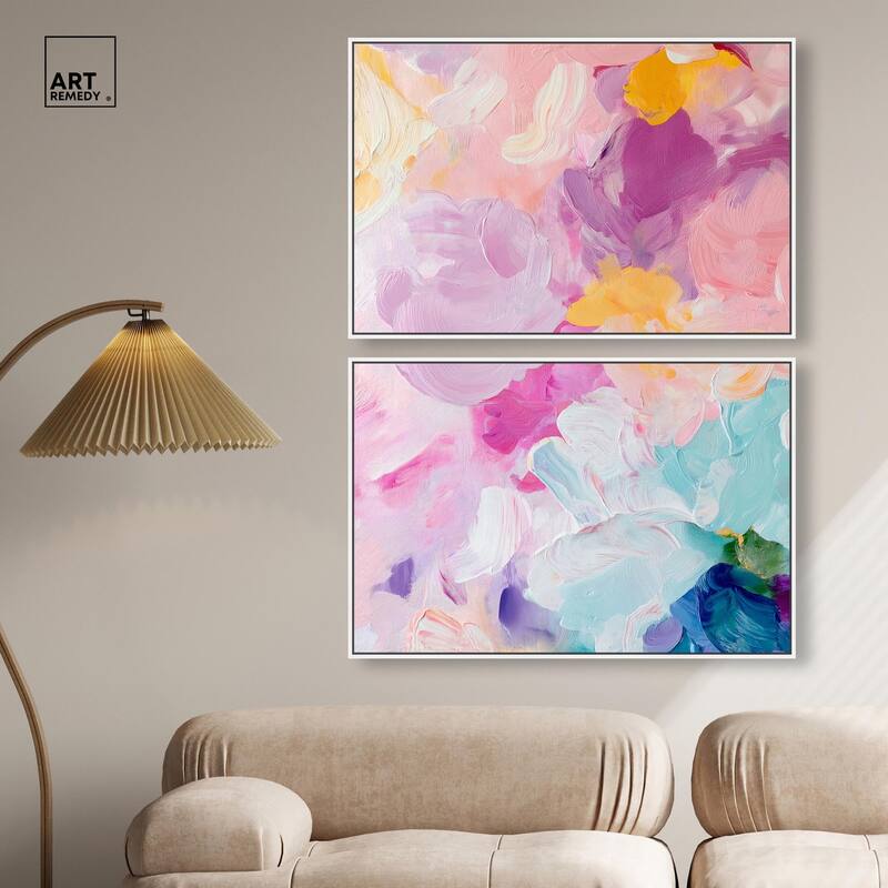 Misty Layers Canvas Set of 2 by Art Remedy