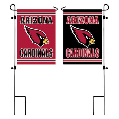 Embossed Suede Flag, Garden Size, Arizona Cardinals