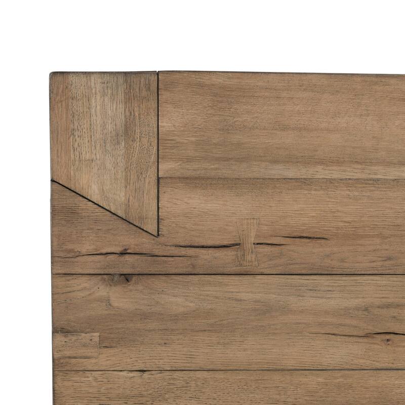 Classic Home Bristol Cracked Oak 24" End Table