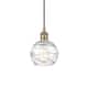 Option Antique Brass / Clear Deco Swirl