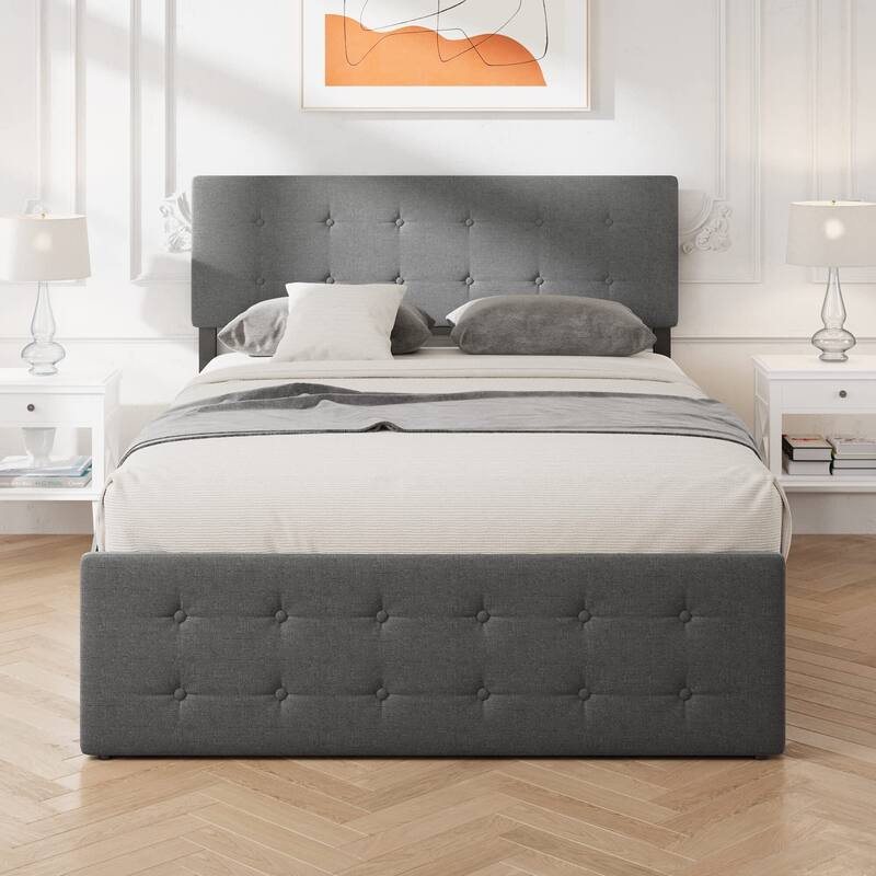 Bed Frame with Storage