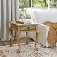 preview thumbnail 1 of 6, Grace 1-Drawer End Table Antique Beige