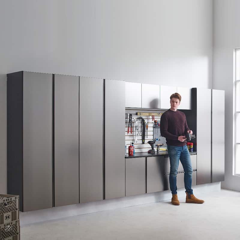 Wall Mounted Storage Garage Cabinet