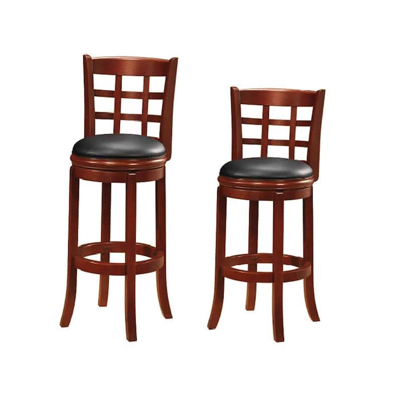 Kyoto Rubberwood 29-inch Swivel Stool