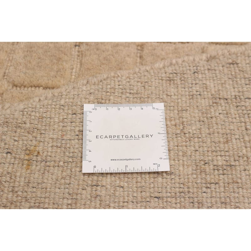 Kashkuli Gabbeh Tan Rug 5'3" x 5'3" - 5'3 x 5'3