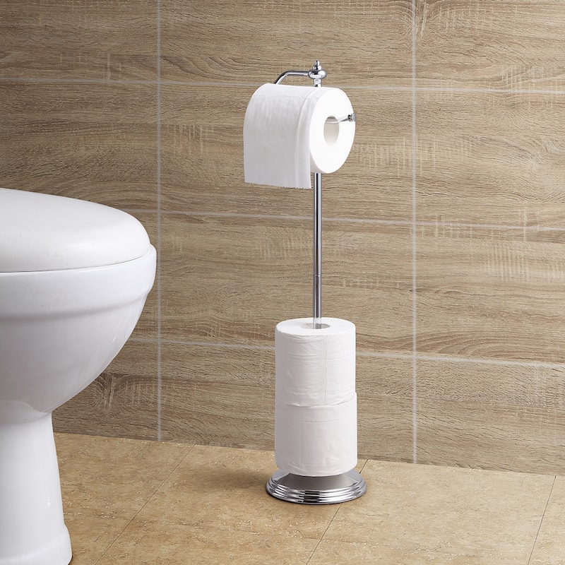 Toilet Paper Holder with Storage