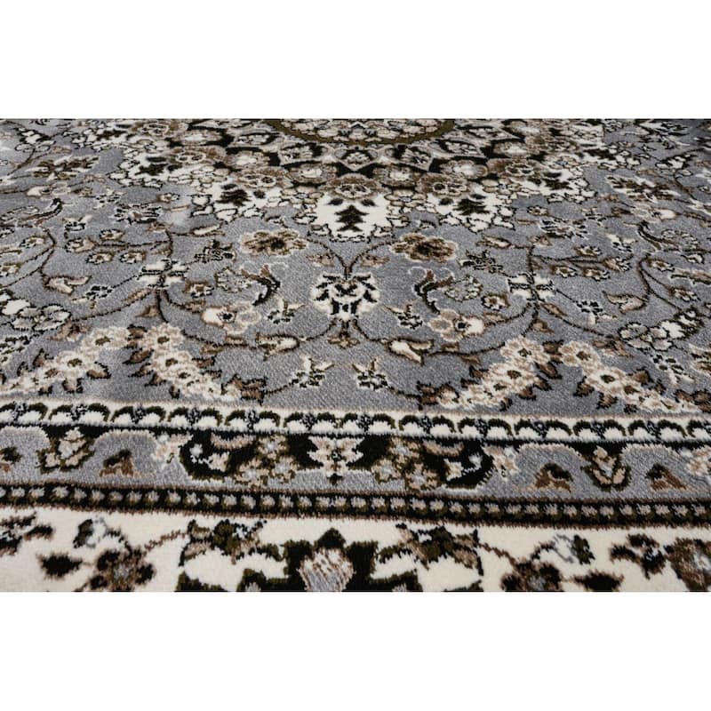 Master Collection Floral Transitional Area Rug