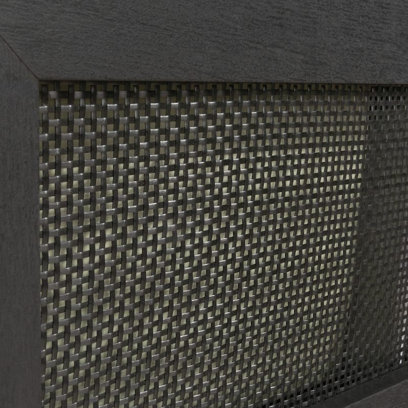 Engineered Wood Coastal Lateral File with a Lockable Drawer, Black