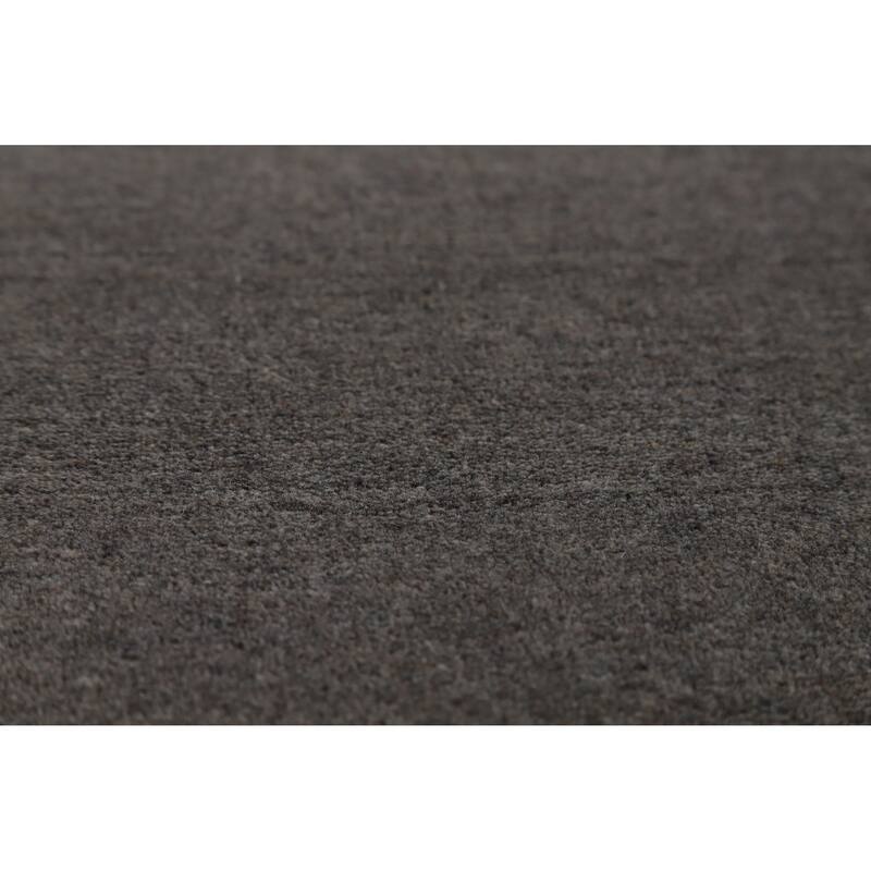 Hand Knotted Oriental 100% Wool Carpet Tribal Tribal Greys & Charcoal Gabbeh Area Rug - 8' 3'' X 5' 1''