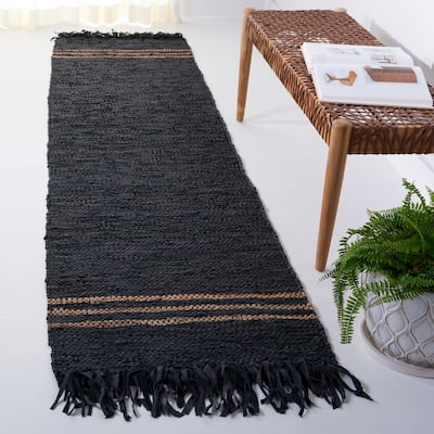 SAFAVIEH Handmade Vintage Leather Lumturie Modern Rug