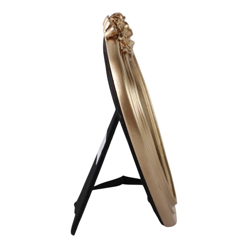 Polyresin Decorative Frame Photo Heart Shape Glam Style Ornate Accents