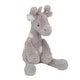 preview thumbnail 1 of 3, Lambs & Ivy Linen Safari Gray Giraffe Stuffed Animal Toy - Stretch