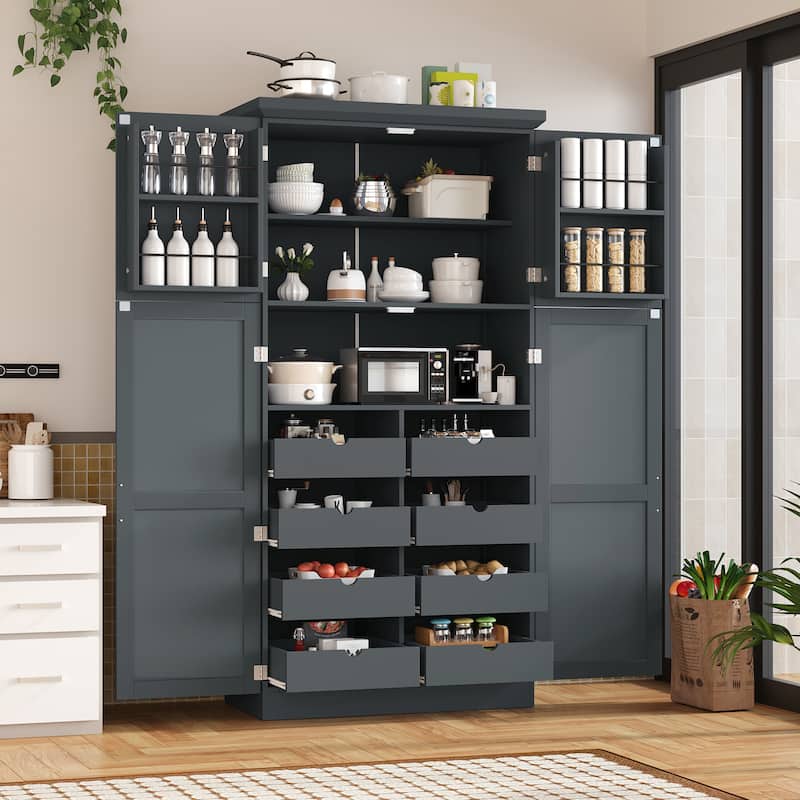Freestanding Kitchen Pantry Cabinet