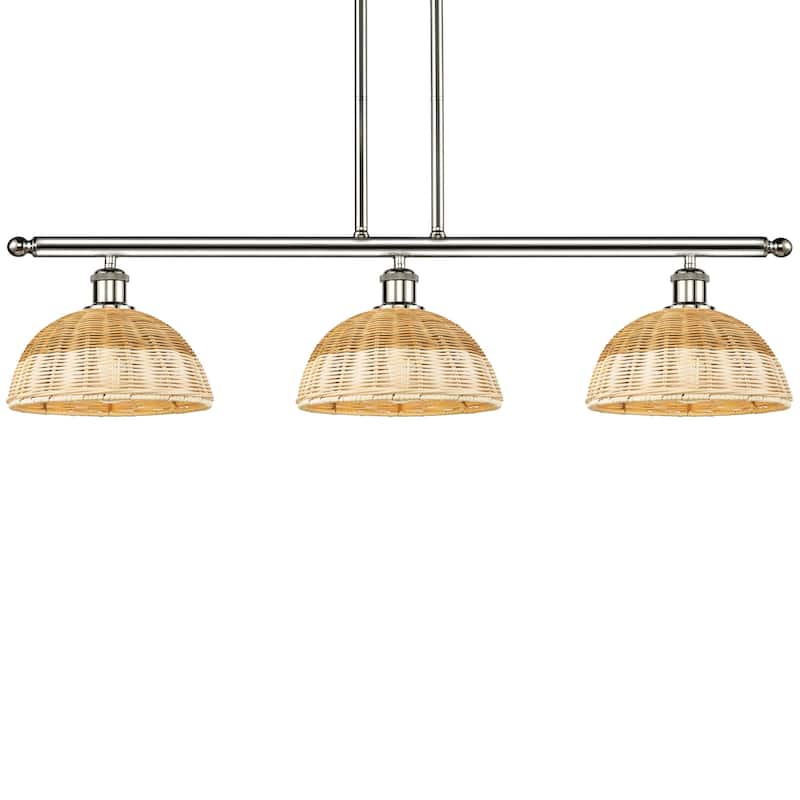 Innovations Lighting 516-3I-9-36 Bristol Natural II Linear Bristol - Polished Nickel / Natural