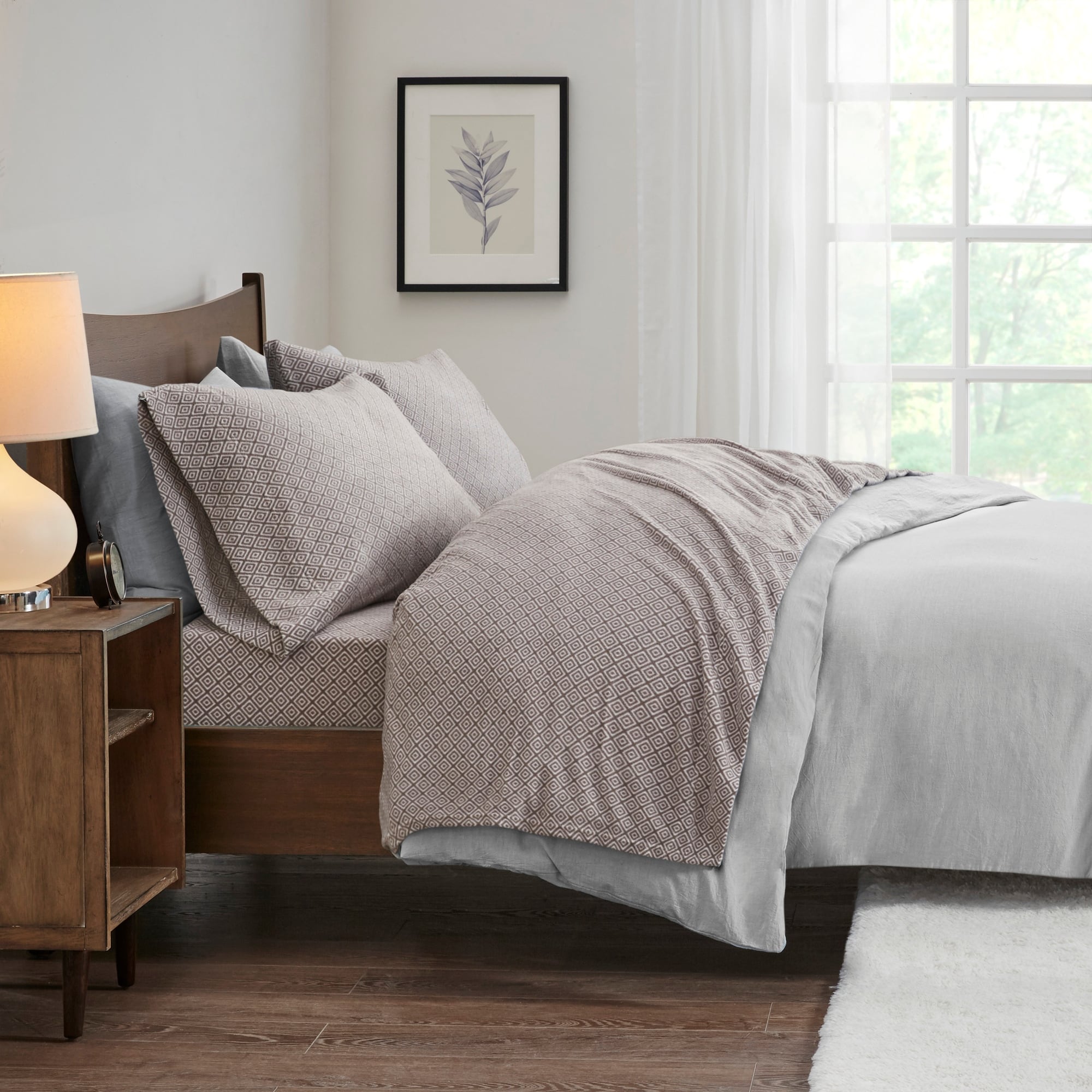 True North by Sleep Philosophy Micro Fleece Warm Soft Plush Sheets w