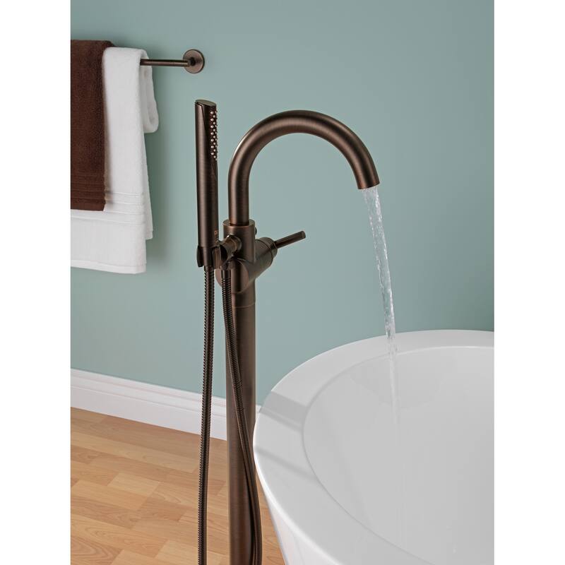 Delta Trinsic Floor Mounted Tub Filler for Free Standing Tub with