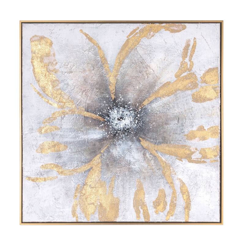 Brilliant Blossom, Framed Hand Painted Canvas