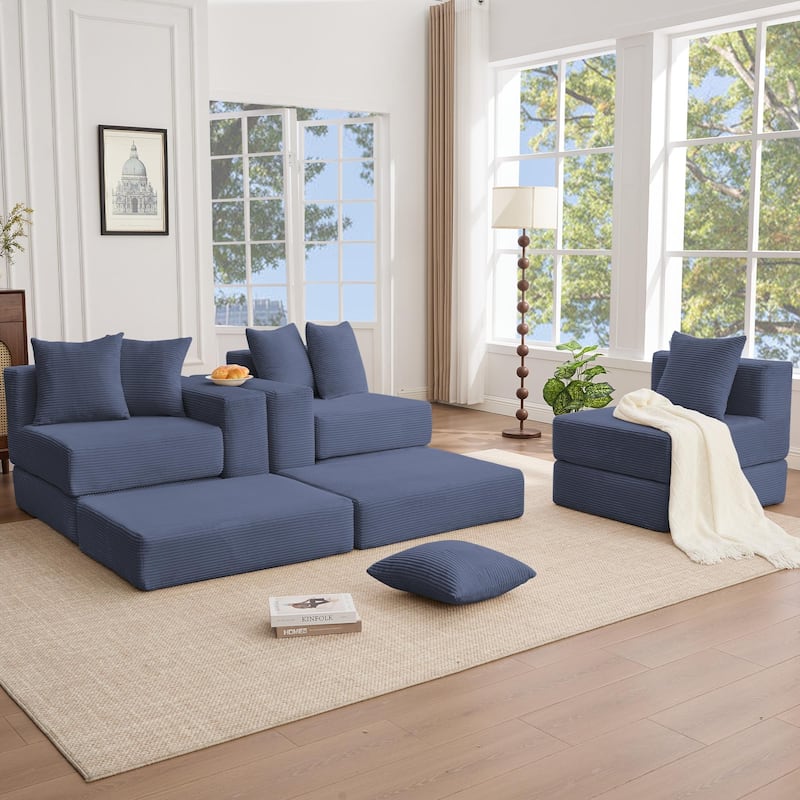 10-in-1 Convertible Sofa Sectional