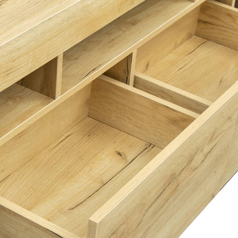 60-Inch Modern TV Stand with RGB light