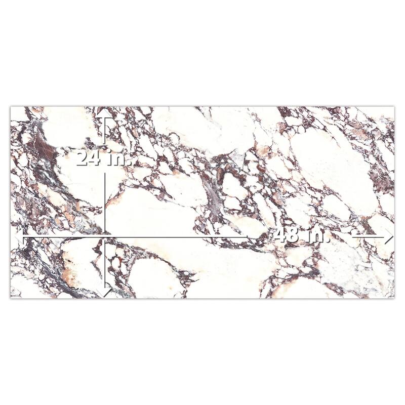 Merola Tile Touche Rubis 23-1/2" x 47-1/8" Porcelain Floor and Wall Tile