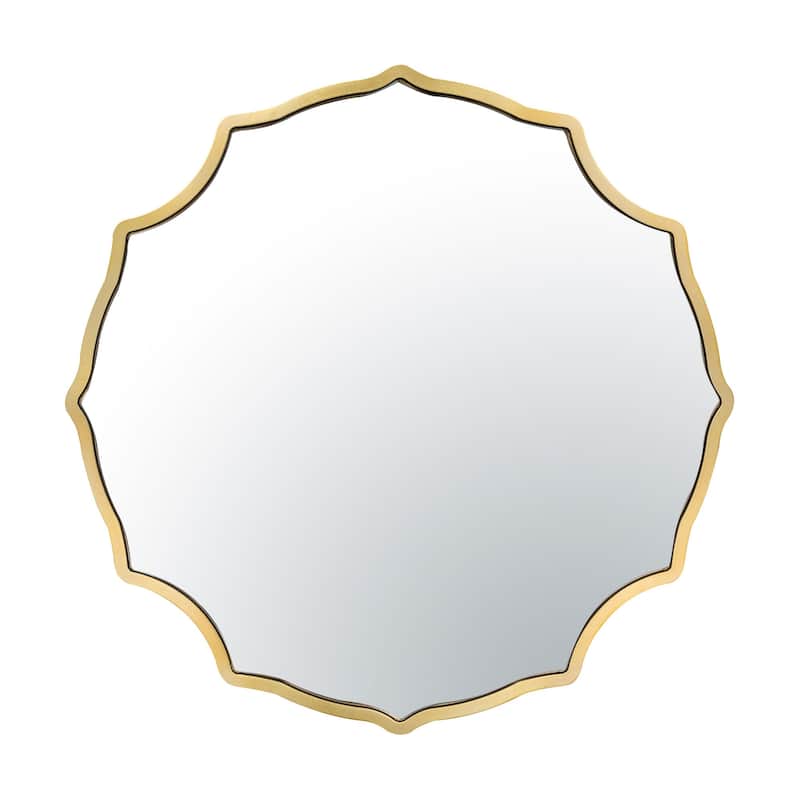 Not Baroque - en 30-in Framed Mirror - Tamara Day Collaboration - Gold