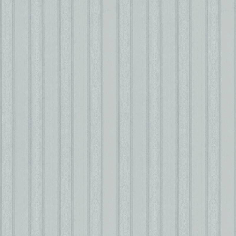 Sirpi Zeta Light Blue Moire Stripe Wallpaper - 20.9 x 396 x 0.025