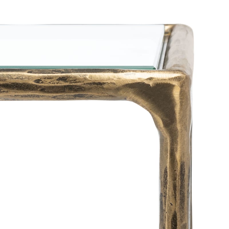 SAFAVIEH Couture Dorotea Forged Metal Rectangle Console Table - 48" W x 12" L x 30" H - 48"W x 12"D x 30"H