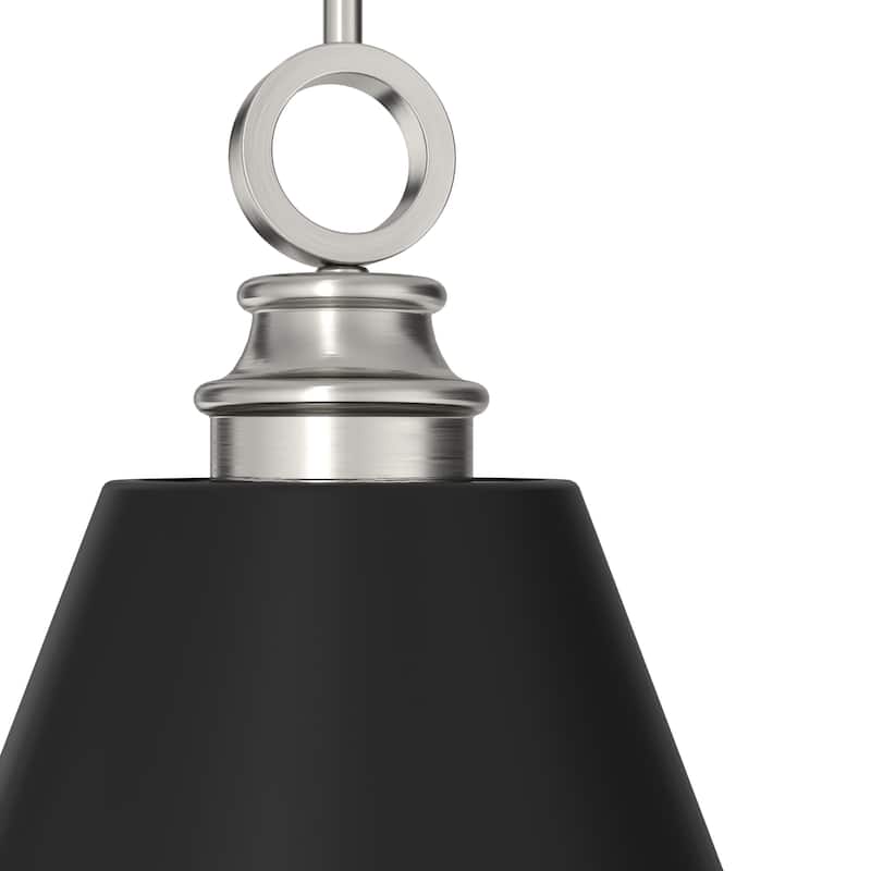 Hunter Klein Art-Deco Metal Pendant - Kitchen Island, Dining Room, Entry - Modern, Industrial