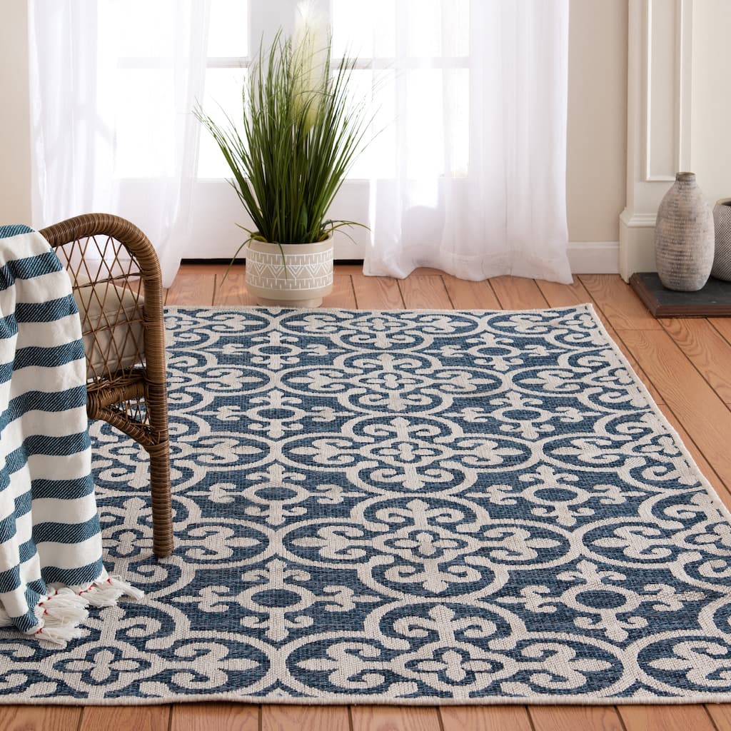 Loomaknoti Hampton Danyanie Blue Area Rug