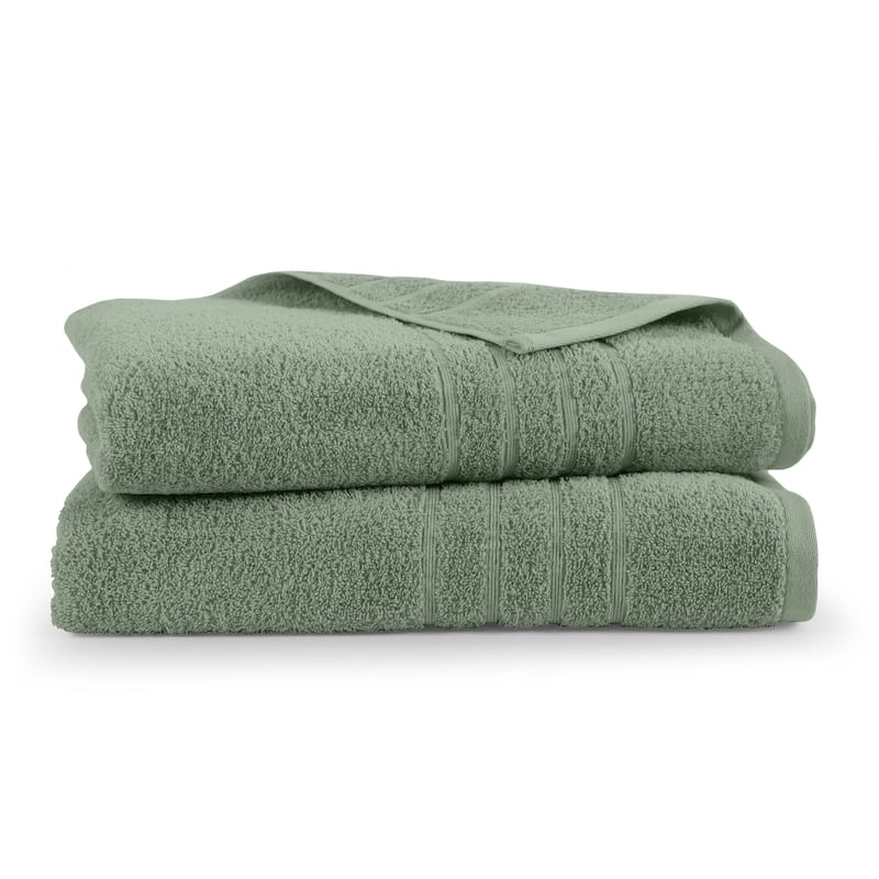 Martex Ultimate 2 Pack Bath Sheet Set - 2 Piece Set - Sage