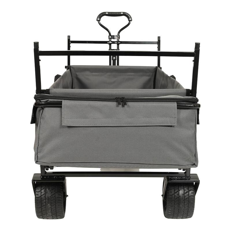 480 lb Folding Wagon Stroller with Canopy & Mosquito Net