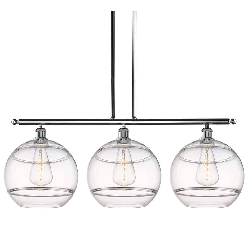 Innovations Lighting 516-3I-14-39 Rochester Pendant Rochester 3 Light - Polished Chrome / Clear