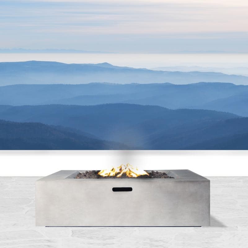 Overstock propane fire clearance pit
