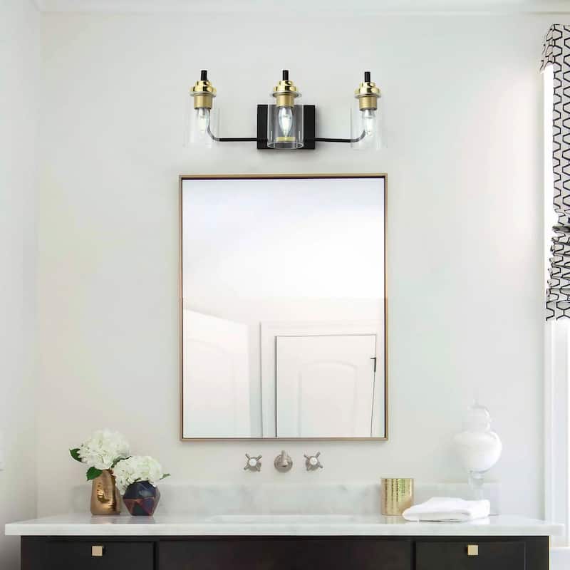 3-Lights Cylinder Luxury Style Bathroom Vanity Lighting - 19.7"D×5.9"W×7.5"H