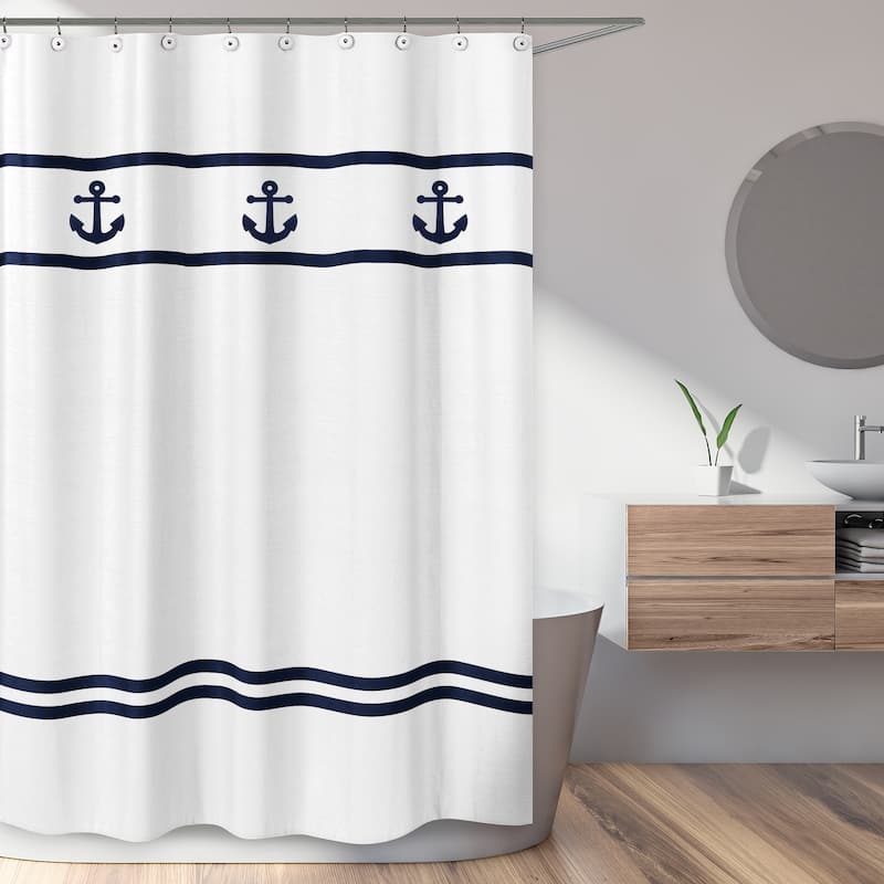 Anchors Away Shower Curtain