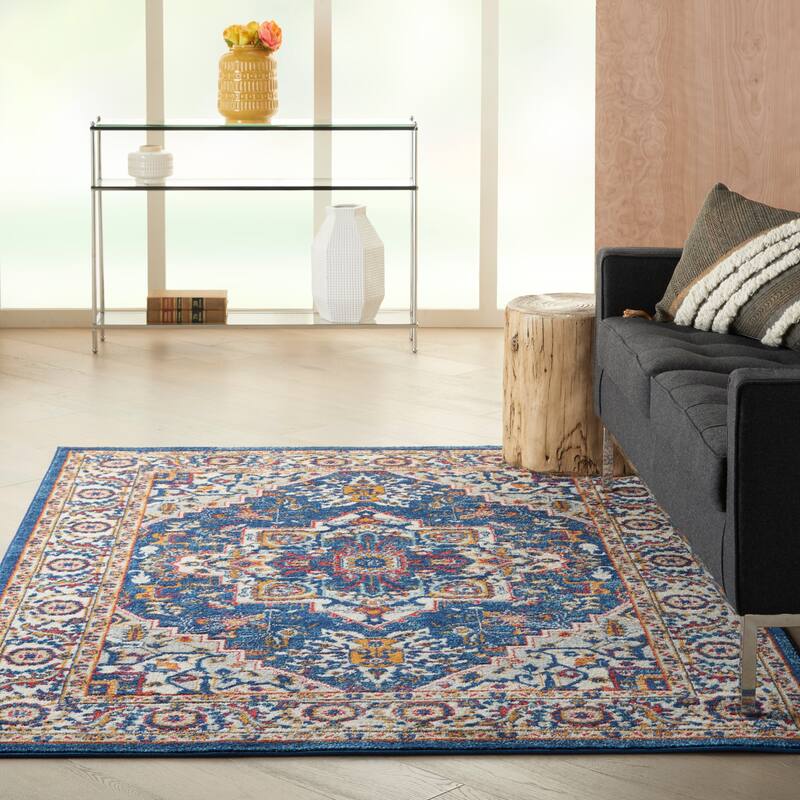 Nourison Passion Persian Garden Medallion Area Rug