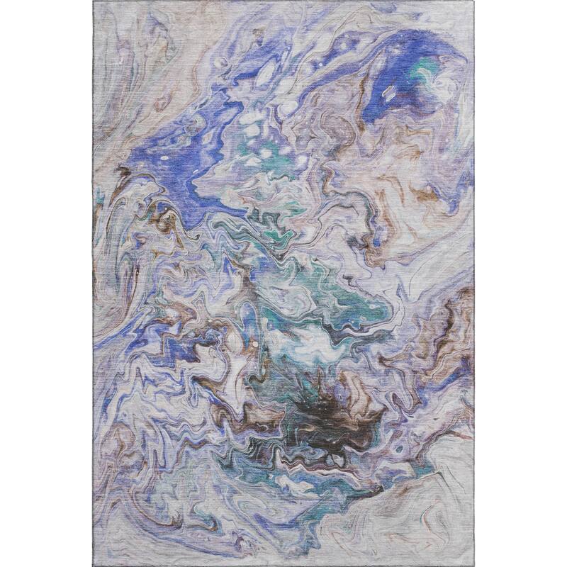 Premium Washable Super Soft Abstract Kyah Mayfield Rug